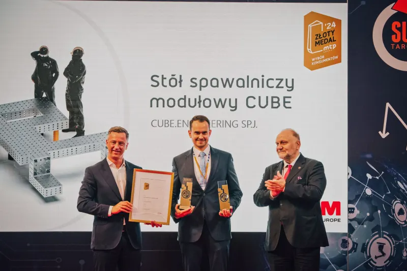 Dwie nagrody na targach ITM 2024 za stół spawalniczy