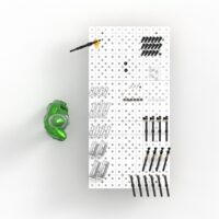 stół spawalniczy cubeweld ultimate 28 2400x1200mm + pakiet narzędzi 2 widok z góry