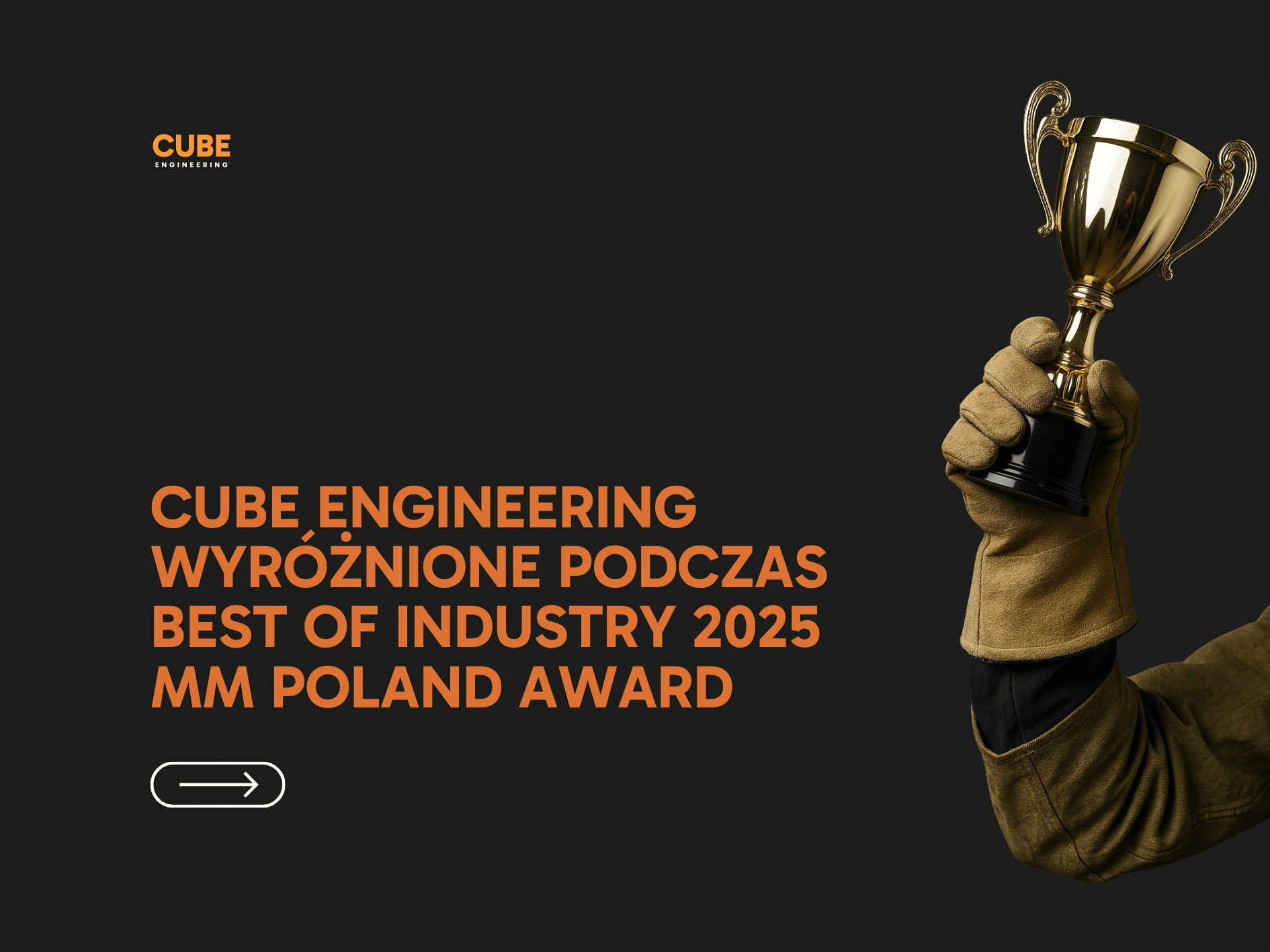 Cube Engineering zdobywa nagrodę Best of Industry 2025