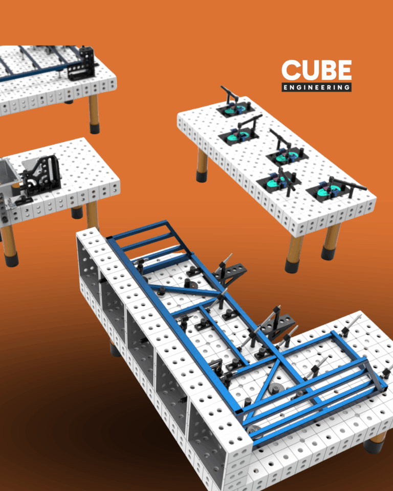 Modułowe stoły spawalnicze: elastyczny system z wieloma możliwościami konfiguracji
